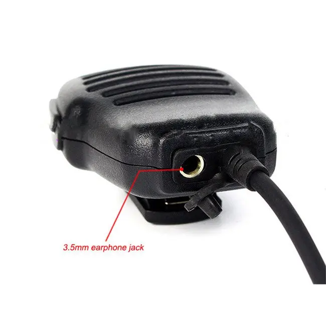 Водонепроницаемый плечевой микрофон с дистанционным управлением PTT 2pin для