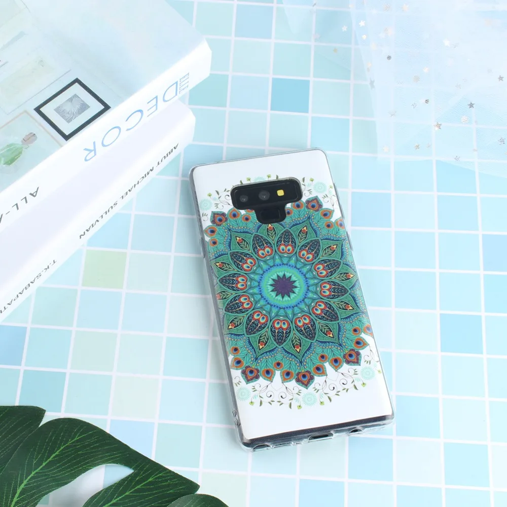 Для samsung Galaxy Note 9 чехол для телефона Coque силиконовые накладки мультфильм милый ТПУ