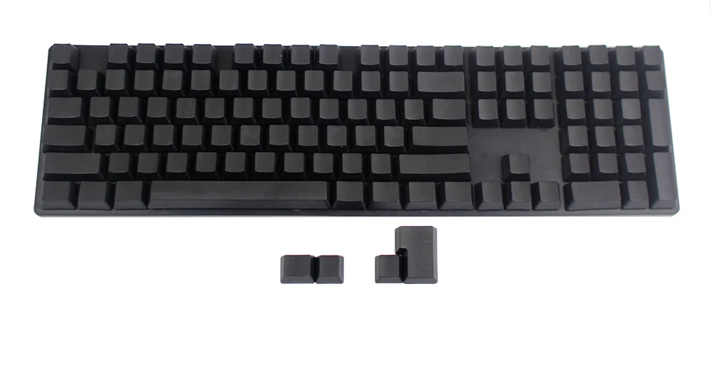 NPKC черный пустой Печатный колпачок OEM профиль толщиной pbt 108 клавиш для cherry mx mechaniacal клавиатуры