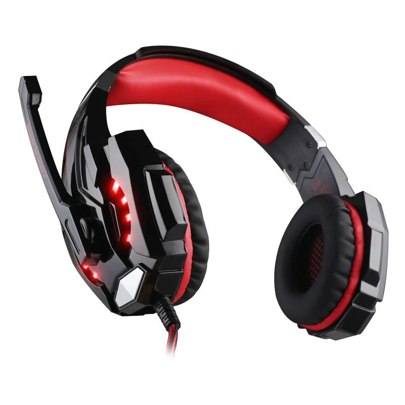 KOTION EACH G9000 3.5 мм Игровые Наушники Оголовье Гарнитуры с Микрофоном Свет для