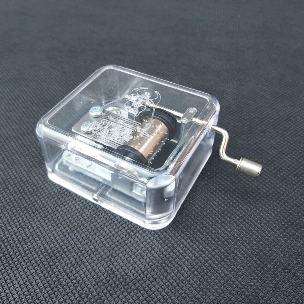 Прямая, ручная акриловая музыкальная шкатулка, замок в небе, Игра престолов, подарок на день рождения, вечерние украшения