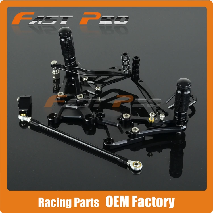 CNC мотоциклетная Регулируемая заготовка подножки педали для HONDA CBR600 F4I 2001 2002 2003 2004