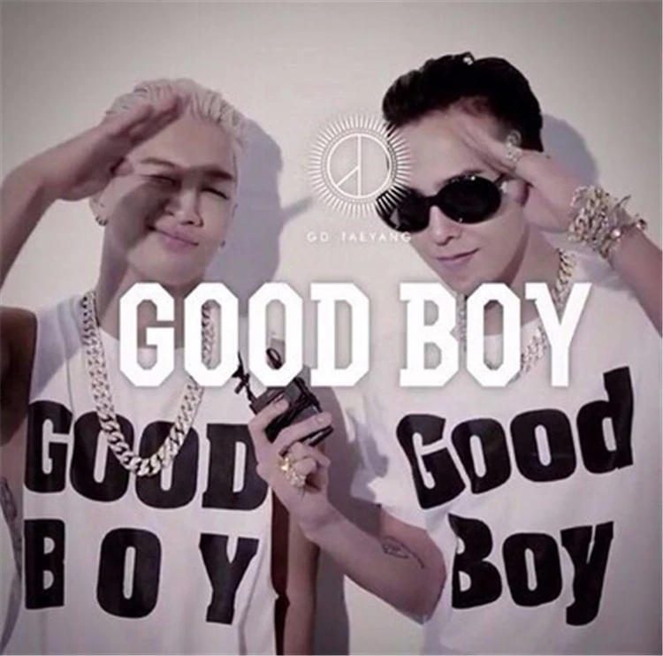 Bigbang/толстовка с капюшоном kpop big bang k pop Bigbang флис GD новая песня хороший мальчик nofleece
