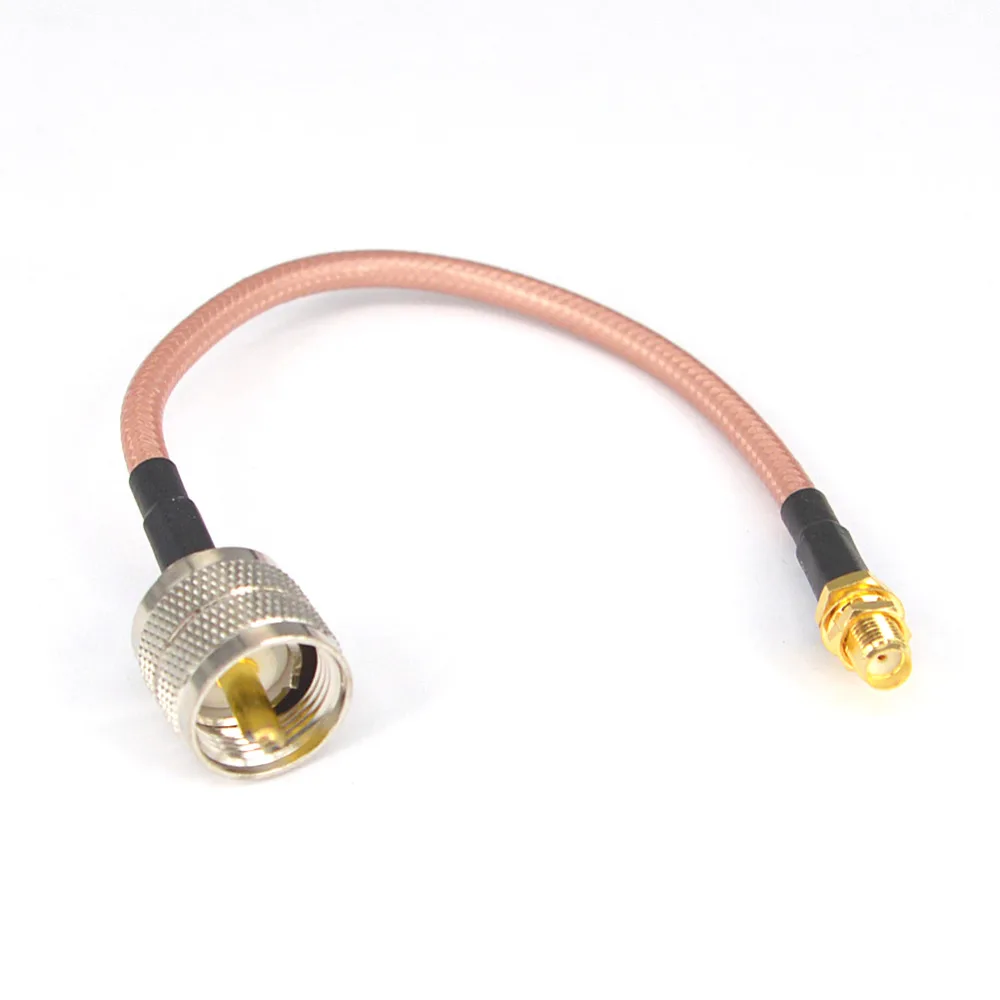 10 шт. UHF Штекерный SMA Гнездовой разъем Удлинительный кабель RG142 Pigtail с низкой