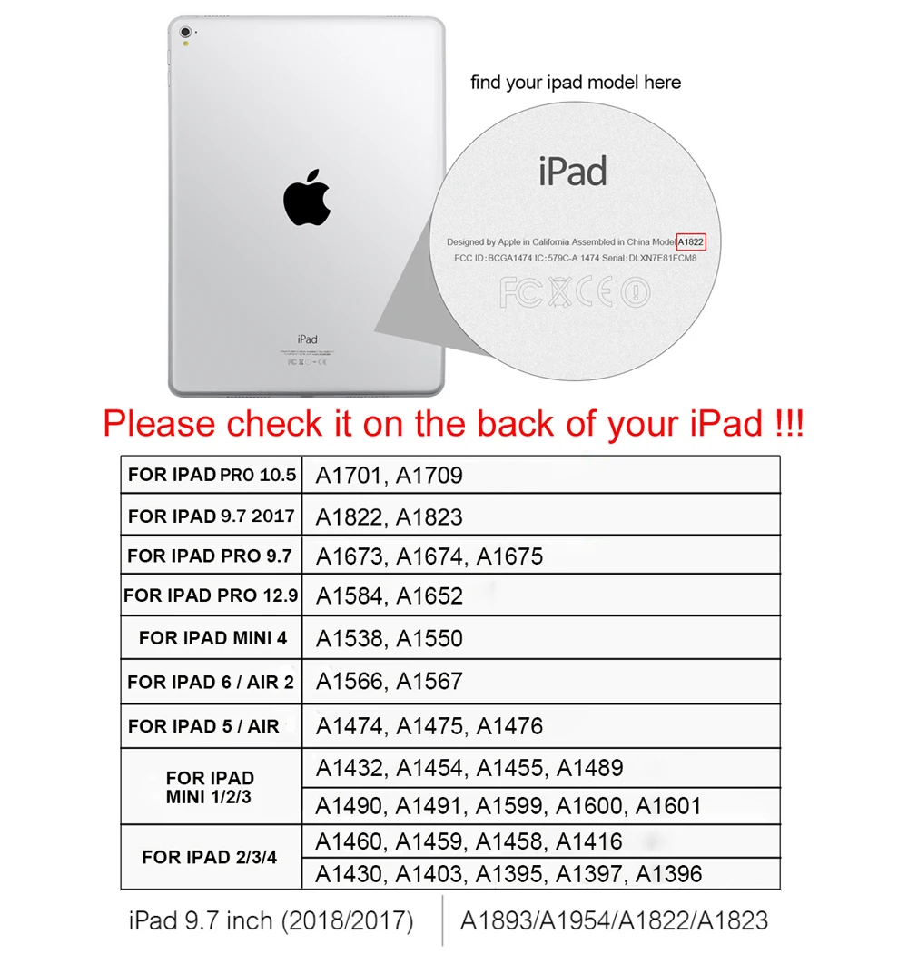 Модная накладка на телефон с подставкой Чехол для Apple IPad 2/3/4 A1396 A1397 A1416 A1430 A1403 A1458 A1459 A1460 A1395 планшет Funda