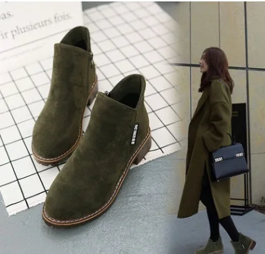 SLYXSH/модные женские ботинки Ботинки на осень и зиму Классические зимние ботильоны
