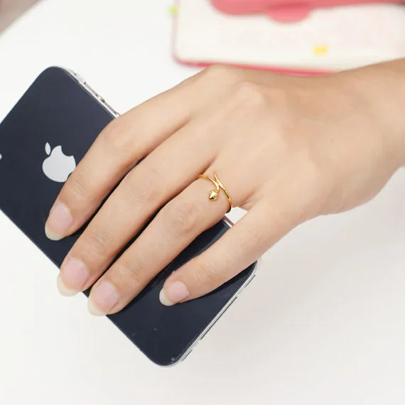 Модные кольца в виде змейки Гладкий Малый для женщин | Украшения и аксессуары