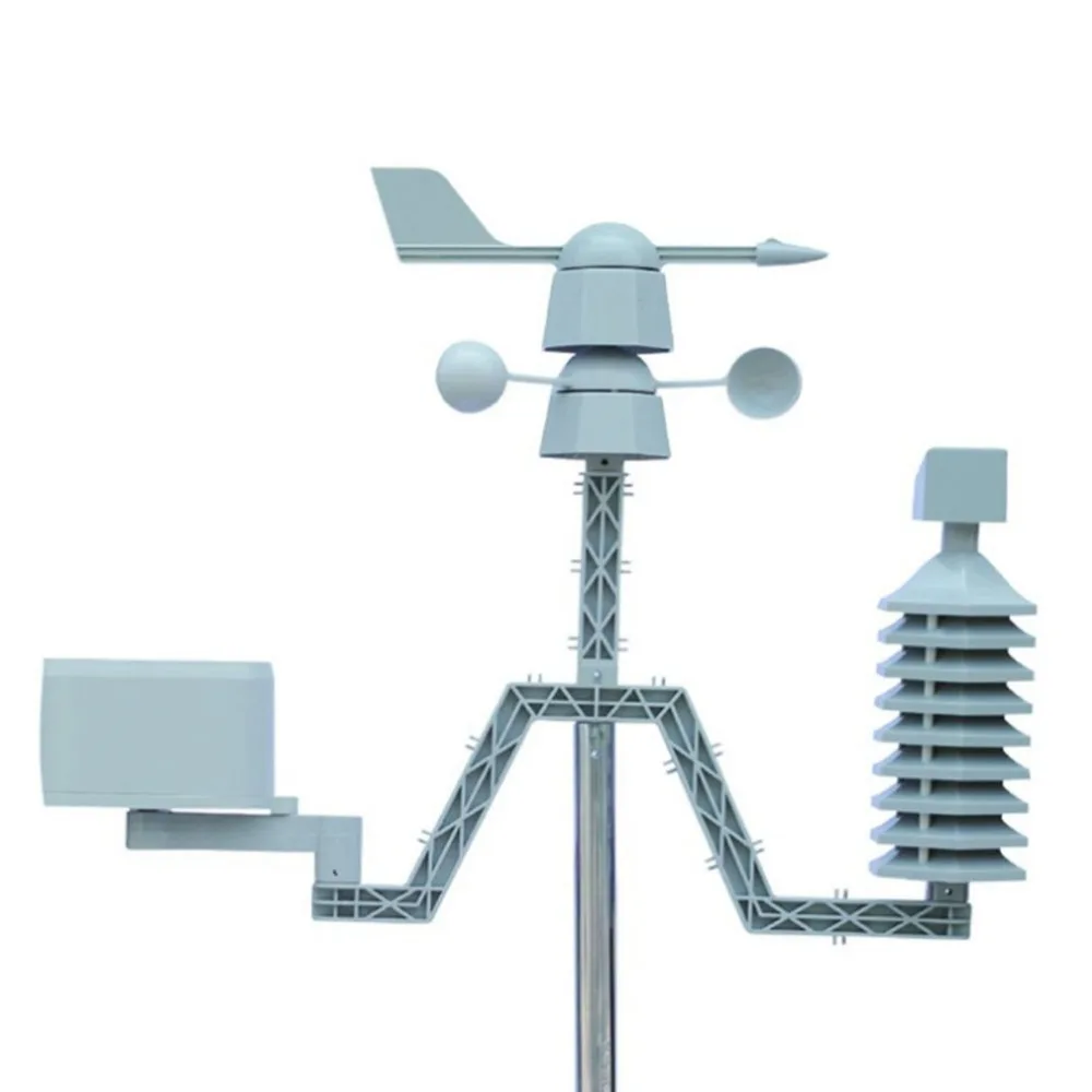 Беспроводной метеометр погоды скорость ветра направление дождя Крытый Открытый