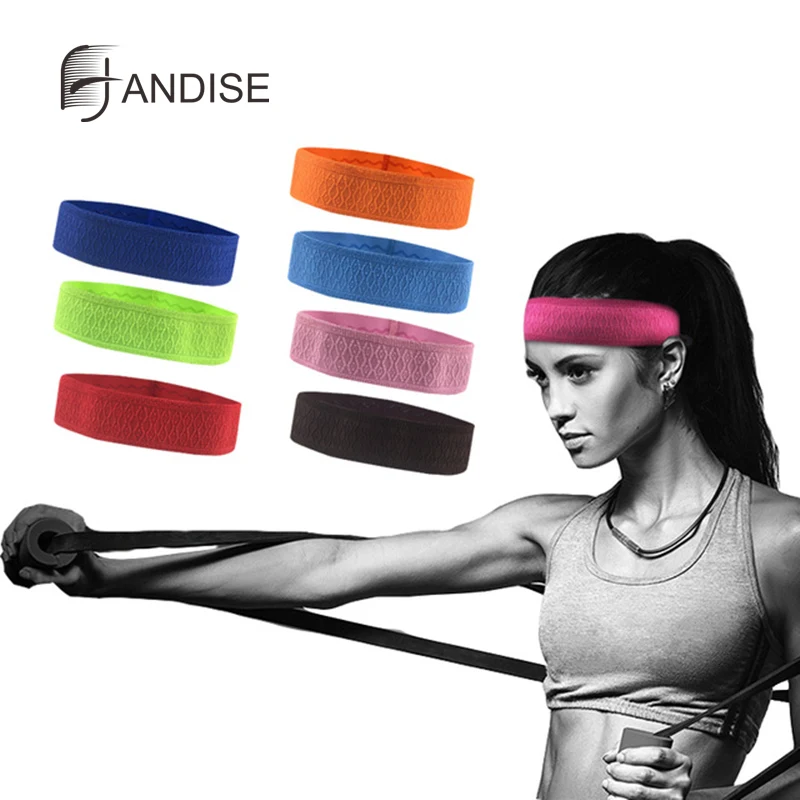 Спортивные Повязка от пота для мужчин женщин повязки на голову бега и тенниса