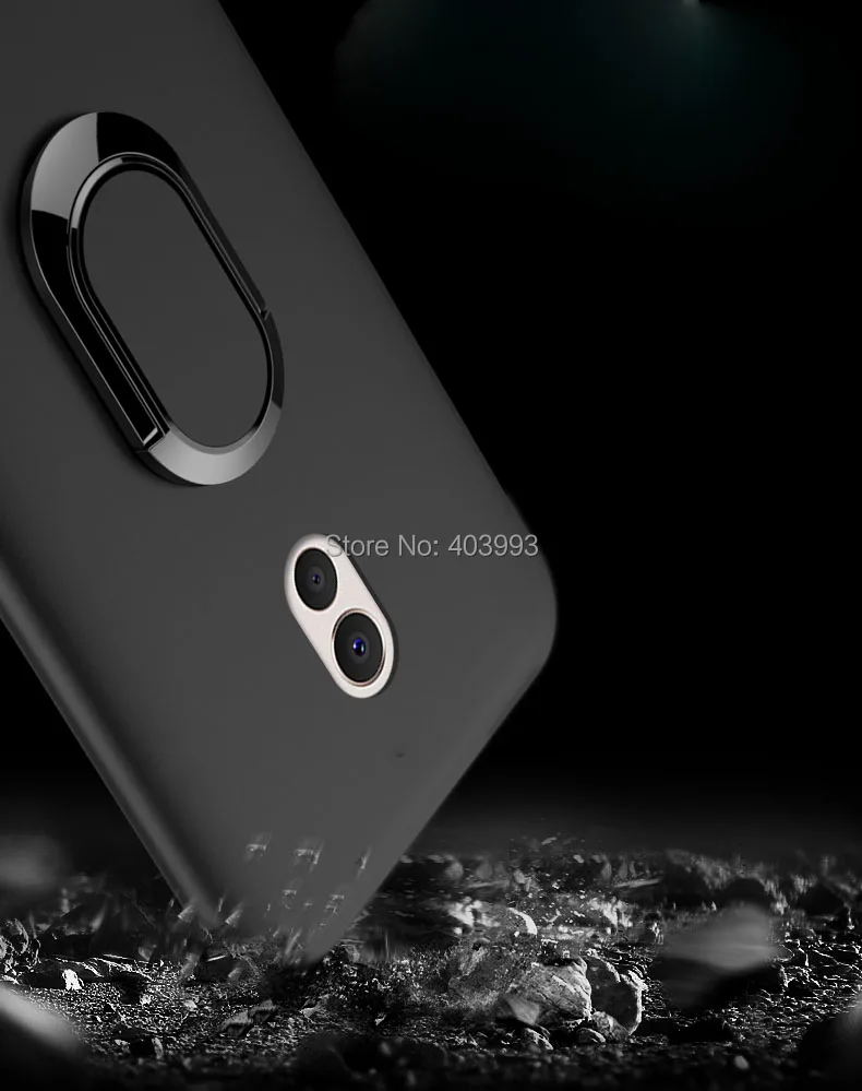 Мягкий чехол для Lenovo Vibe P1M P1 с кольцом на палец магнитный матовый защитный Fundas P1Ma40