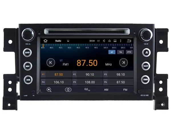 Android 9 0 автомобильный аудио dvd-плеер для SUZUKI Grand Vitara 2005-2012 gps автомобильное