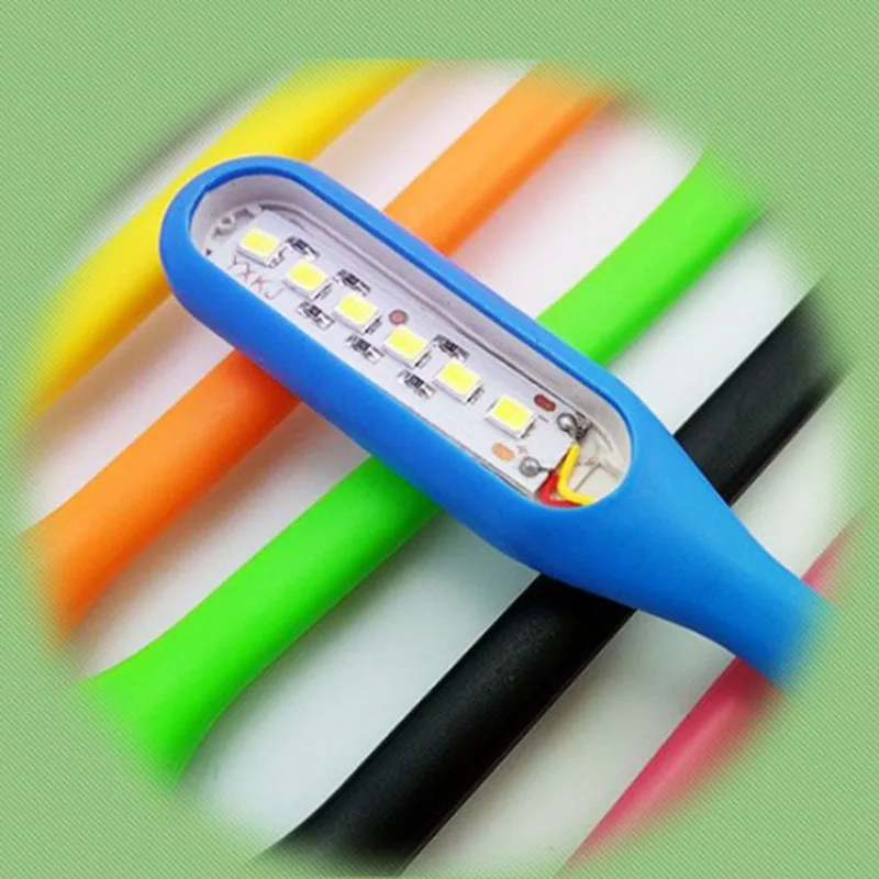 Gadget USB Mini Fan LED Light Book light Reading Lamp Computer for Notebook Laptop Random Color | Компьютеры и офис