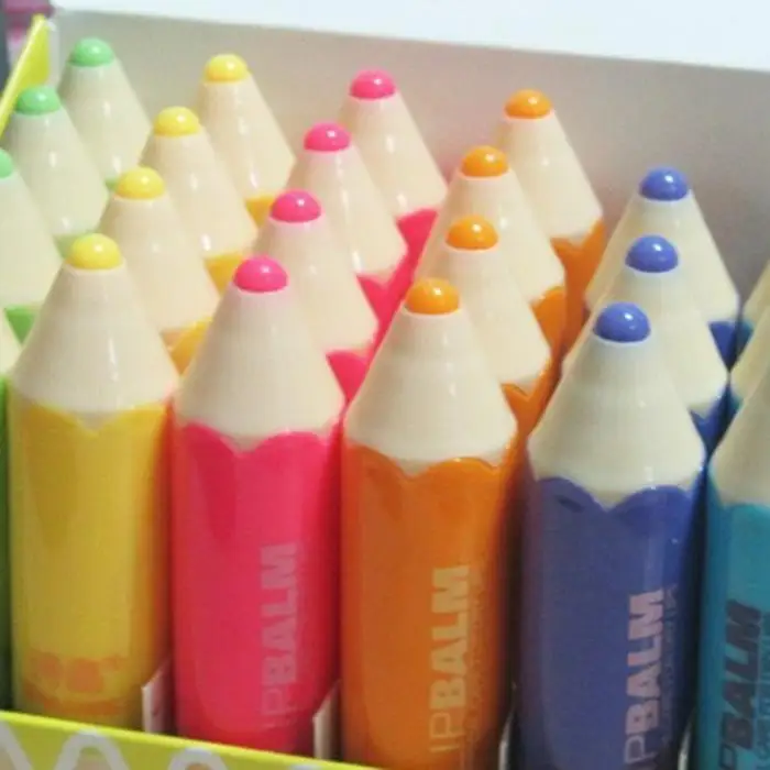 1 шт. модный фруктовый органический бальзам для губ помада милый мультфильм