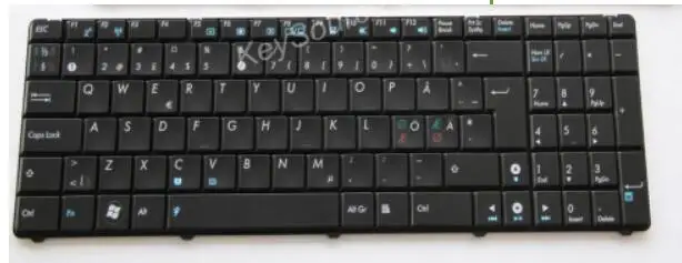Клавиатура для ASUS G51 G53 G60J G72 G73 K72 K52 K53 K54 Pro61S K73 Pro51J Pro5NS M60 M70 A73