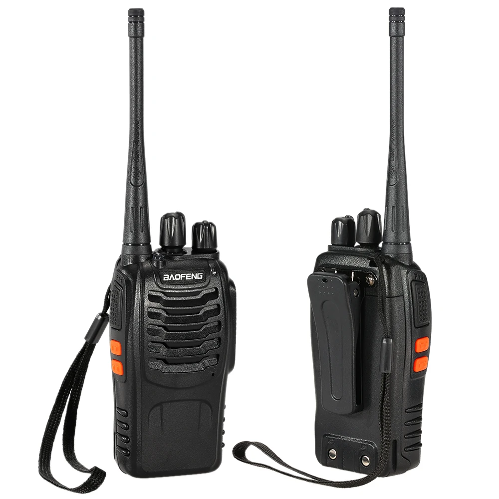 Портативная рация 2 шт. 16 каналов FM UHF 400-470 МГц | Безопасность и защита