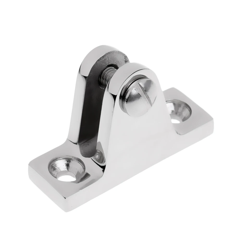 

Boat Angled Deck Hinge Mount 316 Stainless Steel Fitting Hardware with Bolt