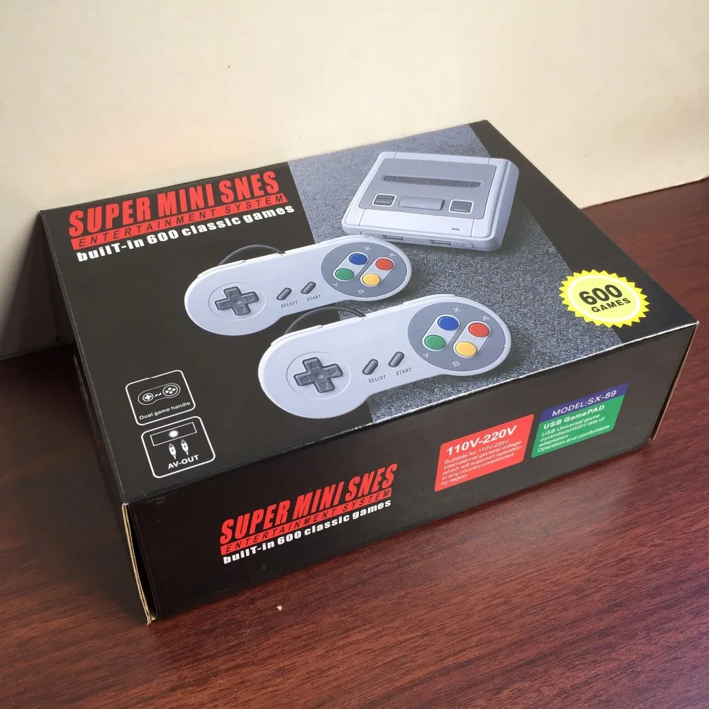 Ретро Классическая портативная семейная Мини ТВ Видео игровая консоль плеер 8