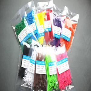 Сетевой нейлоновый Пластиковый кабель 100 шт.лот 2,5 мм x 100 мм, застежка-молния, шнур, цветной сетевой аккумулятор, нейлоновый пластик для RC HSP