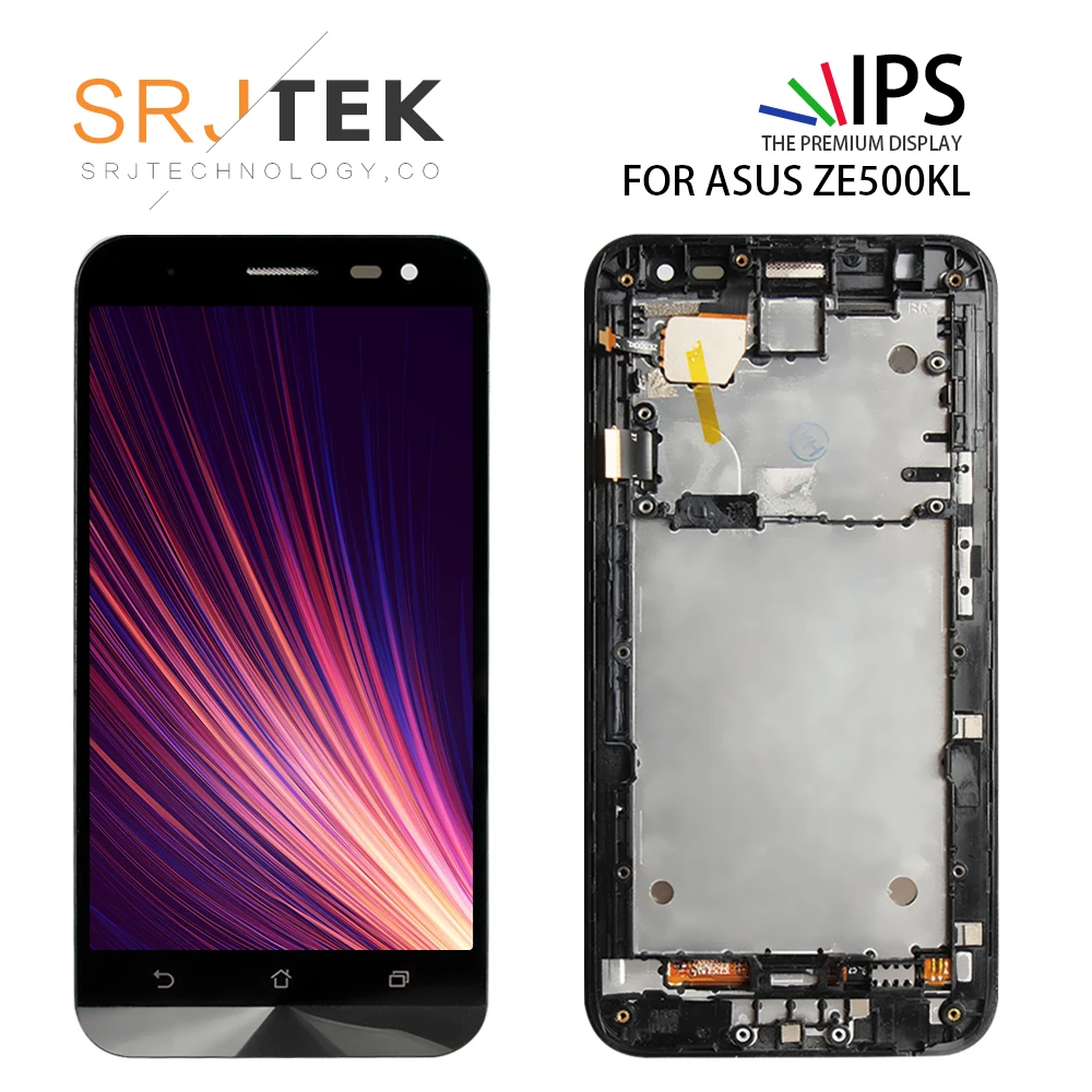 SRJTEK дисплей ZE500KL для ASUS Zenfone 2 Laser ЖК Z00ED ZE500KG сенсорный экран дигитайзер матрица в