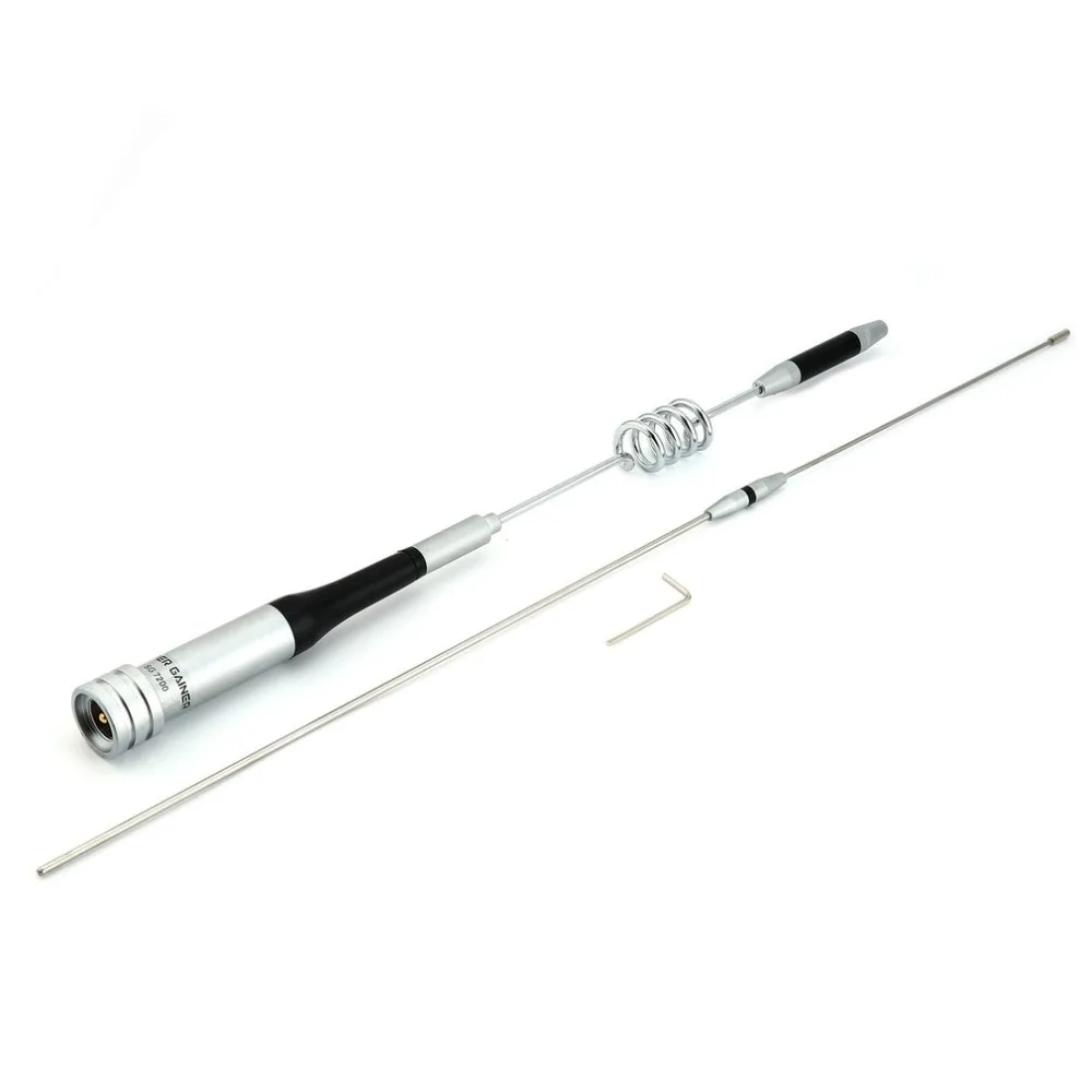 ABBREE SG-7500 Двухдиапазонная UHF/VHF 144/430MHz 100W 3,5/6.0dBi Любительская Автомобильная радио Мобильная/станция антенна SL16/UHF-J/M
