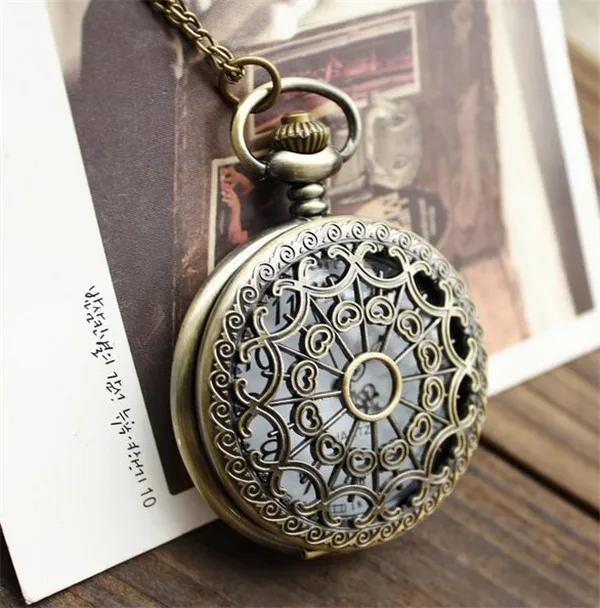 Brand Necklace Pocket watch Fashion Jewelry the hunger game Retro new russia games pocket bronze vintage cool bird | Наручные часы