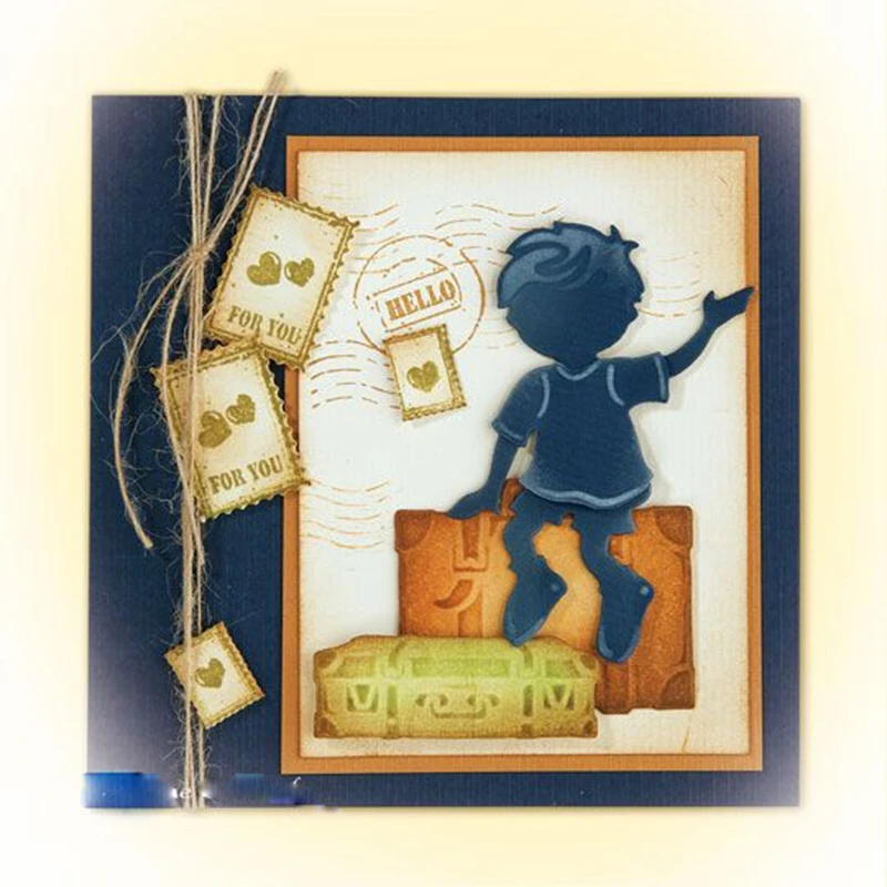 

Friendly Partner DIY Metal Cutting Die Scrapbooking Embossing Template Decorative Stencil Handmade Craft Paper Card Album Making
