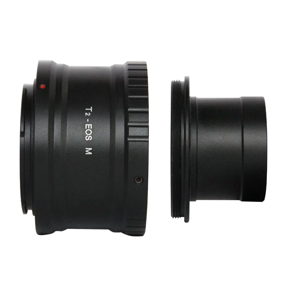 T кольцо для Canon EOS не EOS M EF-M беззеркальных Камера адаптер+ 23,2/24,5/31,7/42 мм телескопы с большим выбором оптики по изготовлению микроскопов с фокусирующей оптикой для наблюдения точечных целей адаптер