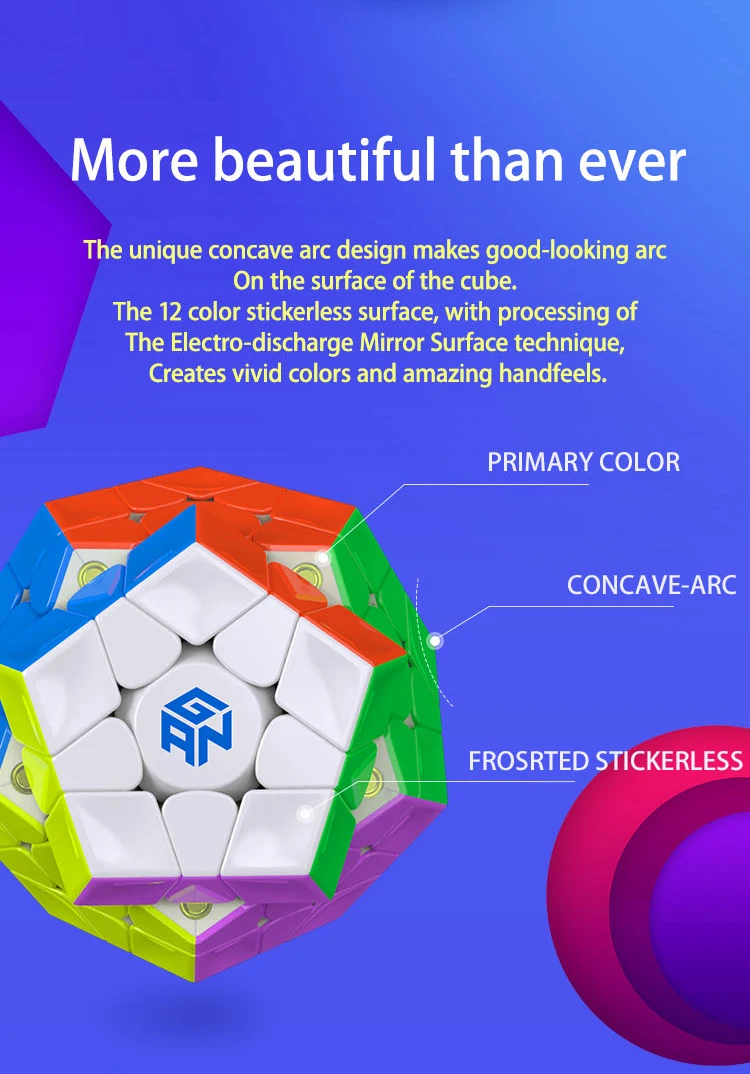 Gan Megaminxed 3x3 скоростной куб GAN megaminxxx куб|Головоломки| |