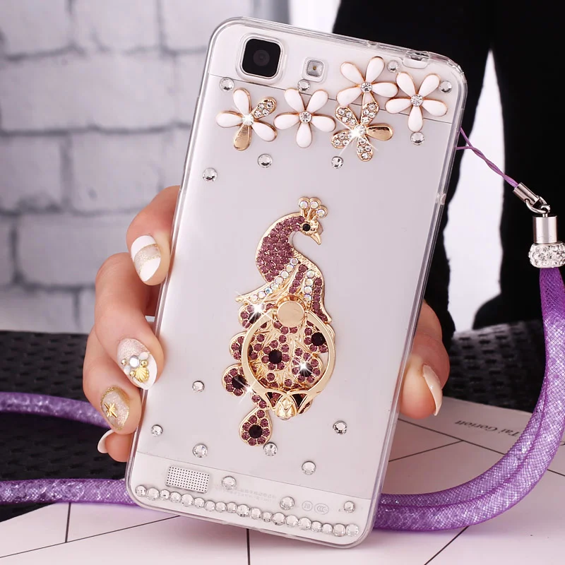 Чехол для телефона милый Bling С кристалалми и стразами стразы камни жесткая накладка на заднюю панель для HuaweiP8 P9 P10 P20 P30 Pro Lite Mate10 20 30 Lite