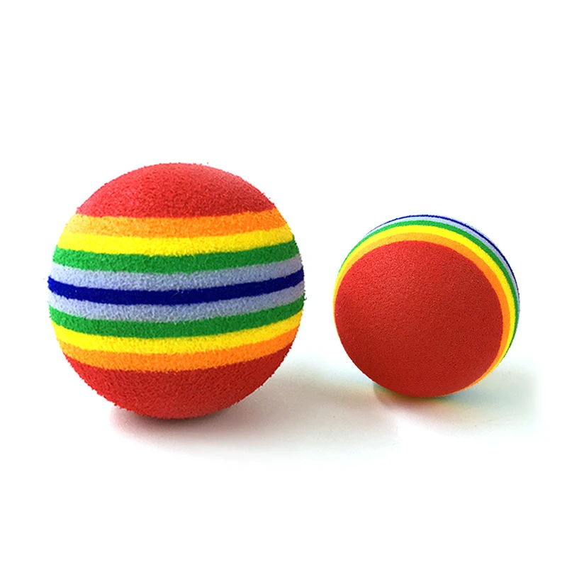 2 шт. полосатая Радужная кошка балласты домашние игрушки для собак молярные с