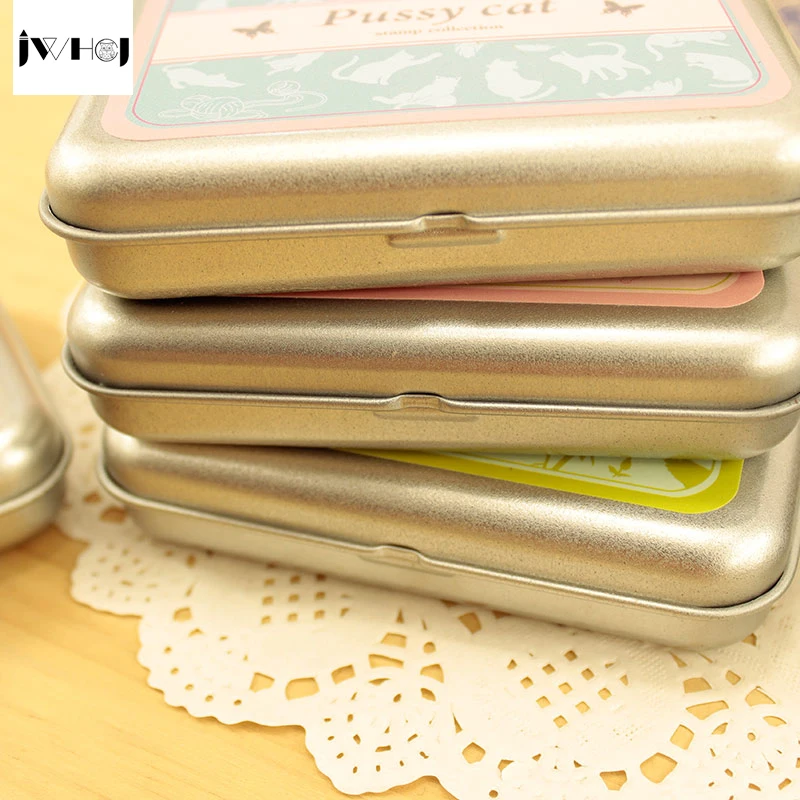 1 Набор романтическая жестяная коробка сделай сам комбинация штамп подарок