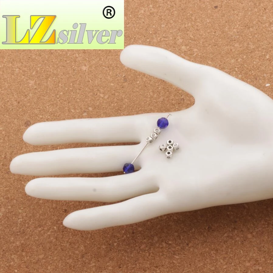 

Daisy Floral Curved Faceted Beads 3.1x3.4mm 1000PCS zinc alloy Spacers Jewelry Findings L658