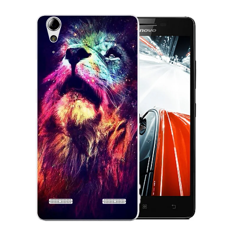 Phone Case for Lenovo A6010 &amp A6000 Horse Pattern Soft Silicon Back Cover 5.0 inch Lemon K3 K30-T Luxury Clear Capa |