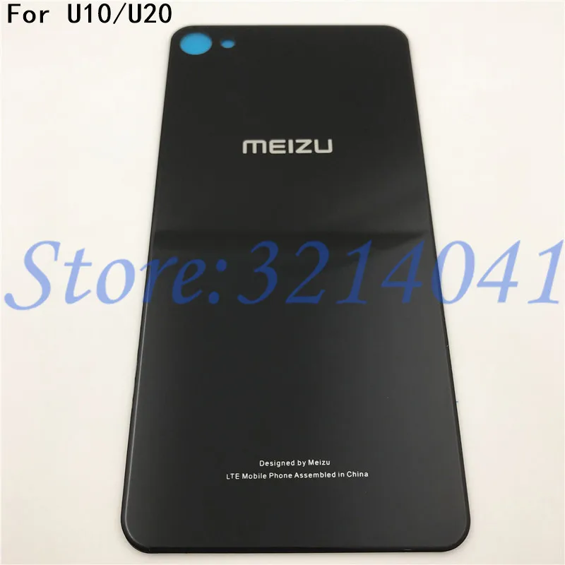 Оригинальный 3D стеклянный задний корпус для MEIZU U10 U20 задняя крышка чехол
