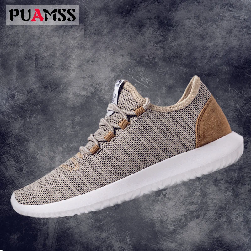 Мужские сетчатые кроссовки для бега и занятий спортом дышащие легкие