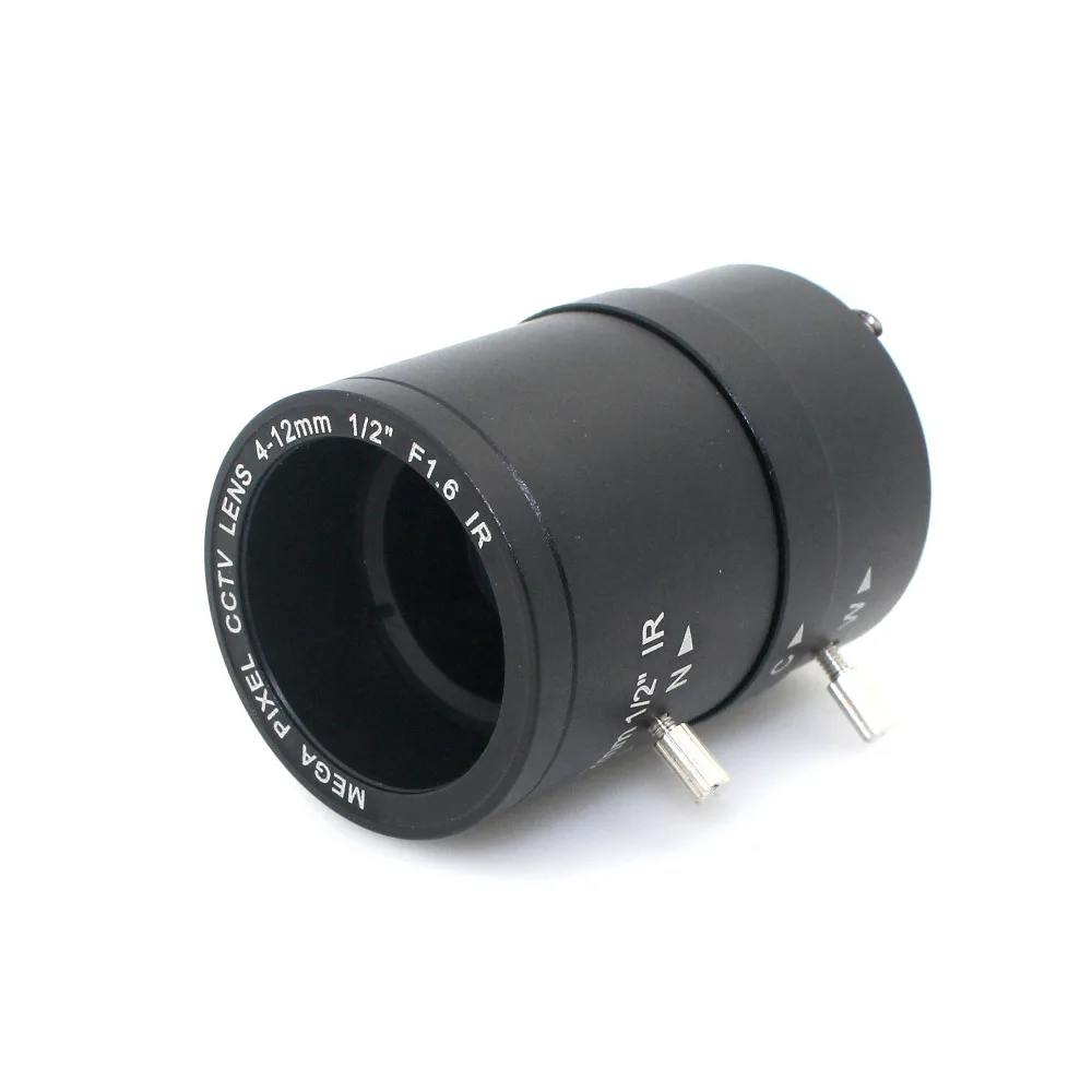 MP 4 12 мм CS Объектив 1/2 &quotIR крепление варифокальный ручной Iris CCTV объектив для