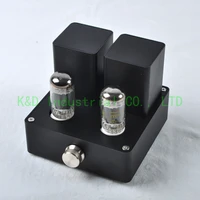 1pc black hifi vacuum 38w mini 6ad10 tube amplifier class a power amp audio valve