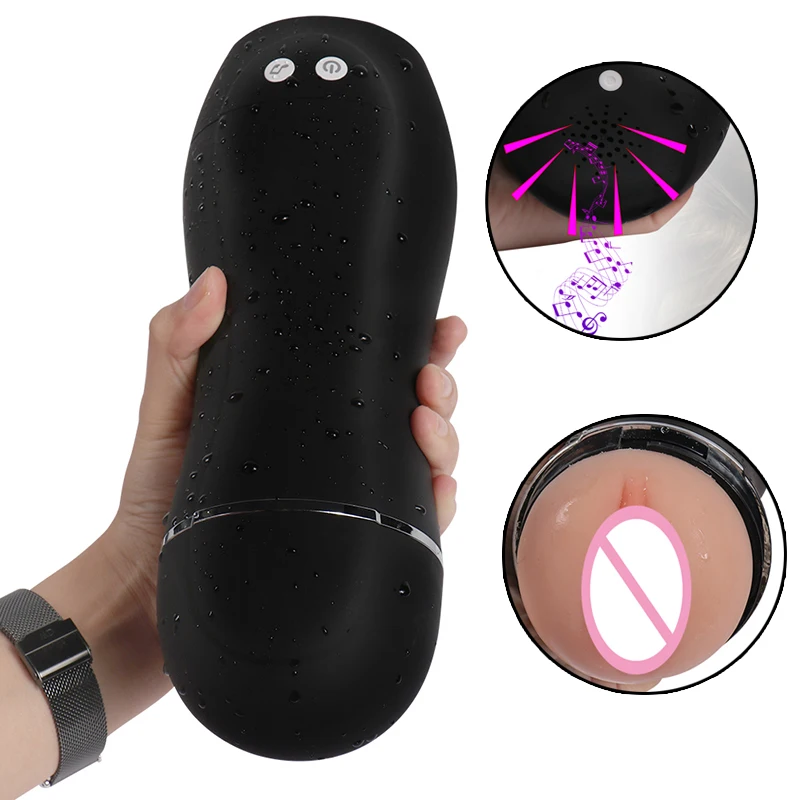 10-скоростной мастурбатор для мужчин Aircraf чашка девушек Реалистичная Вагина