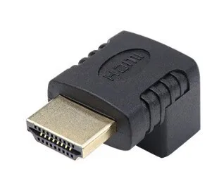 HDMI адаптер 180 и 360 градусов локоть HD линия передачи данных HDMI Male-Female удлинитель адаптер для компьютера камеры - Цвет: 90 Degree