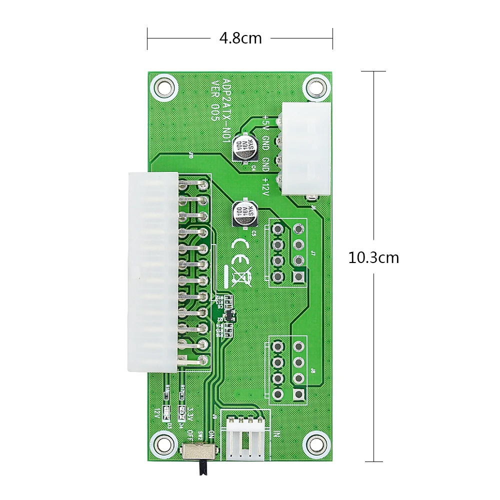CHIPAL ATX ADD2PSU 24PIN к 4PIN Molex источник питания двойной PSU Райзер карта синхронизации