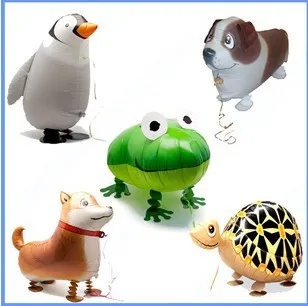 50 Шт./лот животных прогулки pet воздушные шары детские игрушки Гибридные модели