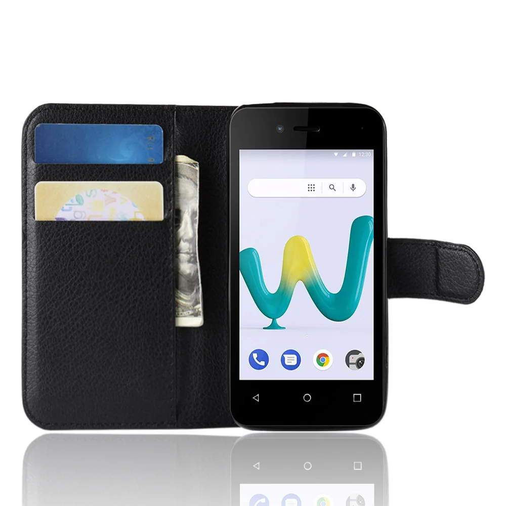 HUDOSSEN для Wiko Sunny 3 мини Чехол Роскошная Обложка на заднюю панель из искусственной