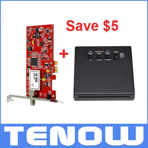 Сохранить $ 5! Сочетание TBS6922SE DVB-S2 PCI-E тв-тюнер автомобилей и TBS3102 феникс чтения