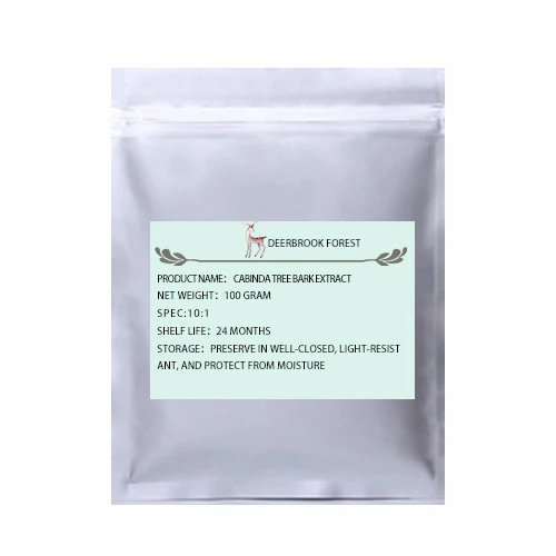 100g(3.53oz) USDA и EC сертифицированный органический экстракт коры дерева Cabinda 10:1 экстракт Cabinda Pausinystalia macroceras - Цвет: 100g(3.53oz)