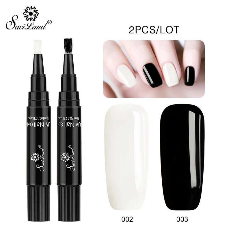 002 n 003 Soak off 3 шт./лот 3 в 1 гель для ногтей Лаки Ручка лак гель для ногтей one step лак Гибридный 60 Цвета УФ Гель-лак для нейл-арта инструменты - Цвет: 002 n 003