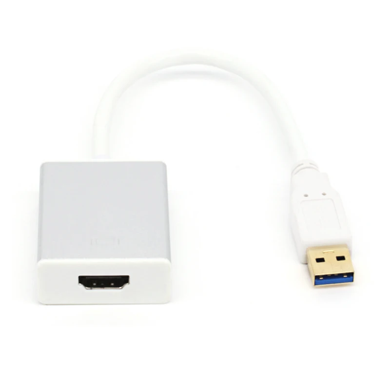 USB к HDMI конвертер видео адаптер внешней видеокарты Монитор Проектор для Windows