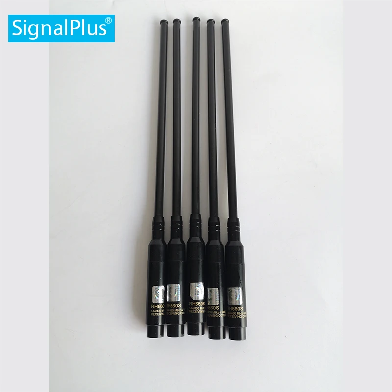 

4pcs/lot UV antenna 144mhz 430mhz 435mhz Dual Wide Band Telescopic VHF UHF Two Way Radio antennas SMA male