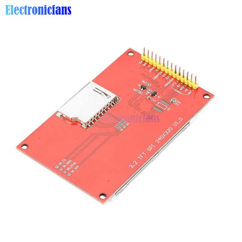 3 2 дюйма 320*240 TFT ЖК дисплей экран с драйвером сенсорной панели IC ILI9341 240(RGB)* 320 SPI