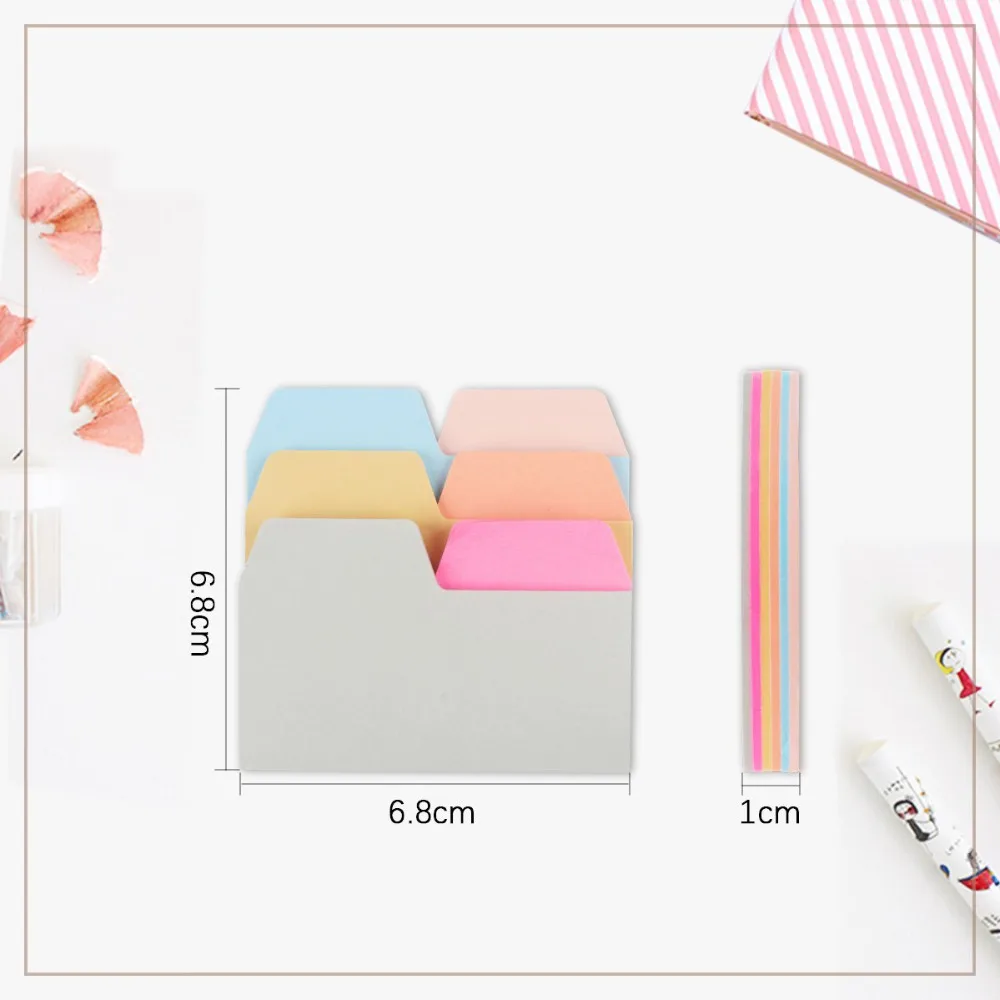 180 листов индекс вкладки бумаги различные размеры и цвета индексный разделитель