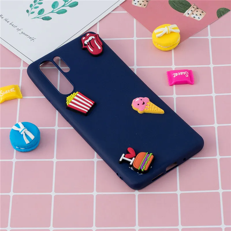 Милый мягкий силиконовый чехол из тпу с 3d-изображением единорога кактуса фруктов